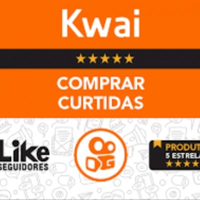 100 curtidas kwai 100% Brasileiro