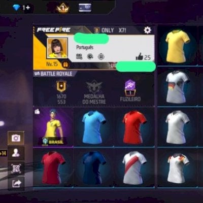 Conta Rara 25 camisa de time + conjunto (leia a descrição)