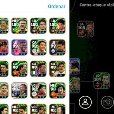 CONTA EFOOTBAL IMPRESSIONANTEMENTE RARA