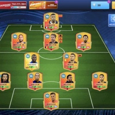 Conta Dream League Soccer com Neymar e Messi