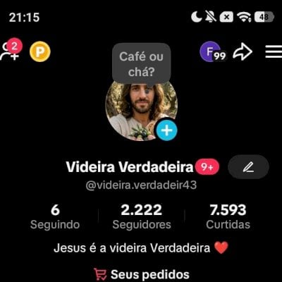 CONTA TIKTOK 2K SEGUIDORES BR 🇧🇷 PROMOVER+SITE+LIVES+TROCAR NOME ✅ SEM SHOP ❌