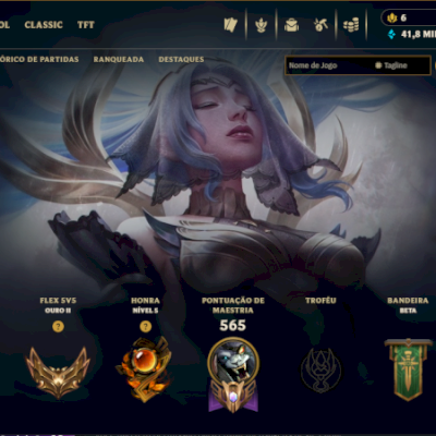 CONTA LOL | 213 SKINS | SEASON 2013