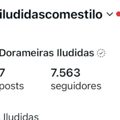 Conta com mais de 5 anos do Instagram, +7,5k seguidores reais, conta orgânica