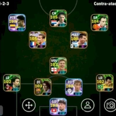 Conta efootball 3195+ de força( montada )