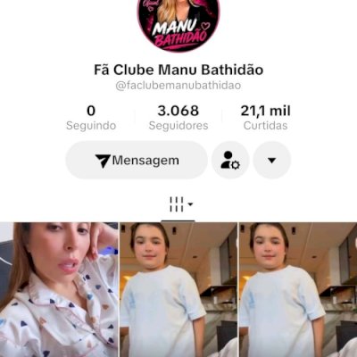 Vendo conta do tik Tok bem engajada