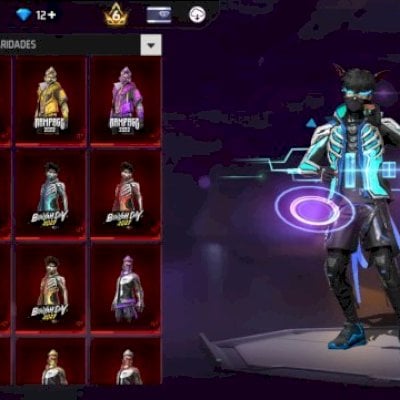 Conta nvl 73 top de mais cheia de evolutivas e emoti de entrada de lob