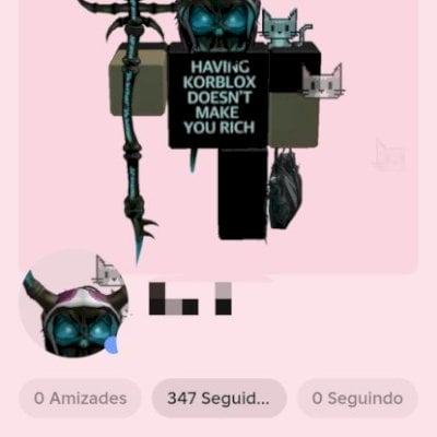 Conta Roblox +100k gastos + KORBLOX + 8BITCAT +Mm2+USER 5 DIGITOS+BLOXBURG+TOWER