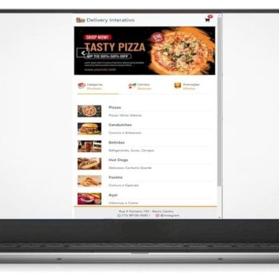 Script PHP Para Cardápio Digital de Pizzaria e Lanchonete