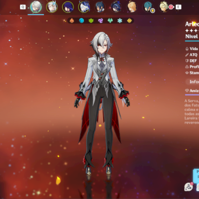 CONTA GENSHIN | Arlecchino C1 - Arma | Furina C1 | Neuvillete - Arma