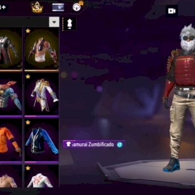 Conta de Free fire +200peitorais gemada (disponível) 🔥