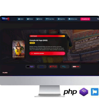 script webplayer 2026 com painel + apk base