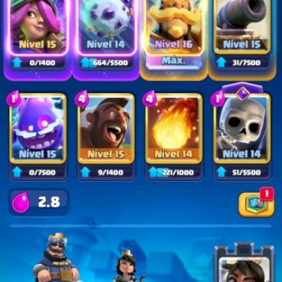 Vendo conta de clash royale baratinha