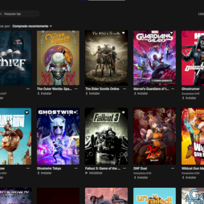 CONTA DA EPIC GAMES CONTENDO MAIS DE 50 JOGOS