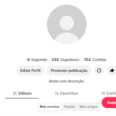 CONTA TIK TOK 535 SEG E 754 CURTIDAS ( CONTAS TIK TOK)