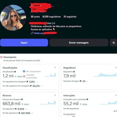 Conta Instagram Nicho Maternidade 8.5k (Vendendo Infoproduto)