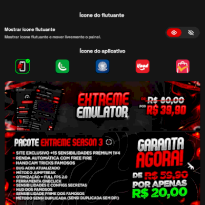 Painel Extreme.