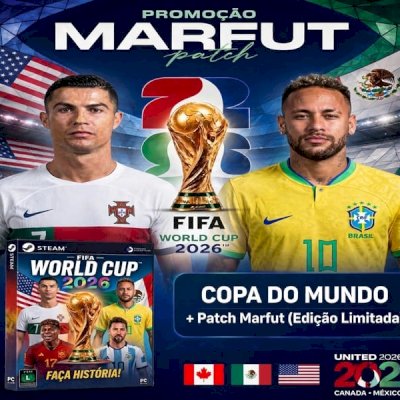 PATCH Marfut World + Update + Pes 2021 Plus + Estádios