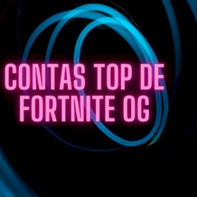 CONTA OG FORTNITE