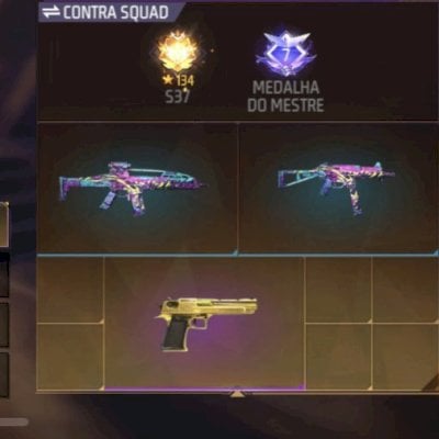 Conta gemada de ff para ap