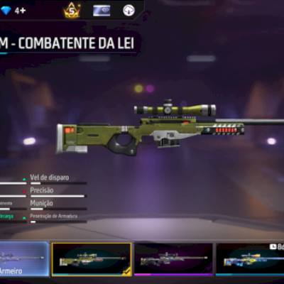 Conta boa de free fire