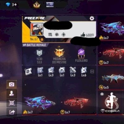 Mais de 520 peitorais, prime 6, mais de 29 passes, angelical armas atributadas