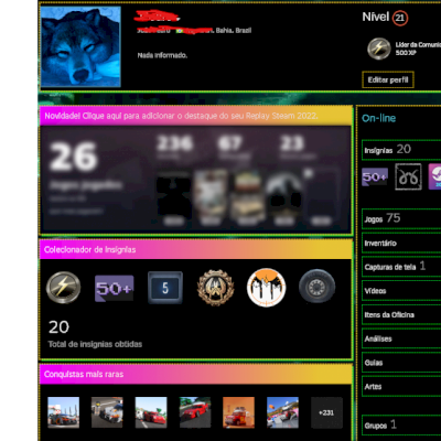 CONTA STEAM COM DIVERSOS JOGOS