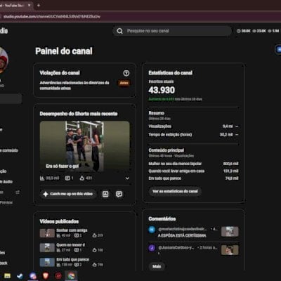 🚀 Venda de Canal no YouTube – 44.000 Inscritos