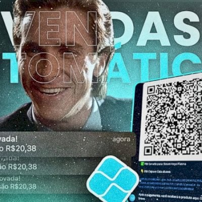 BOT DE VENDAS AUTOMÁTICAS PARA TELEGRAM