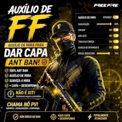 Quer melhorar sua experiência no Free Fire?Apresentamos nosso auxílio para capa