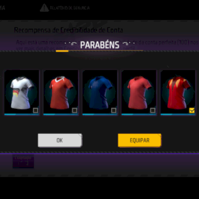 Roupa do free fire 10 roupa  24 roupa via id