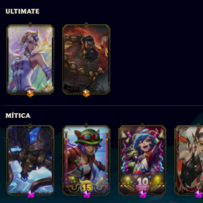 CONTA 100% SEGURA - 308 SKINS - NIVEL 686 - BRONZE - FULL CHAMP