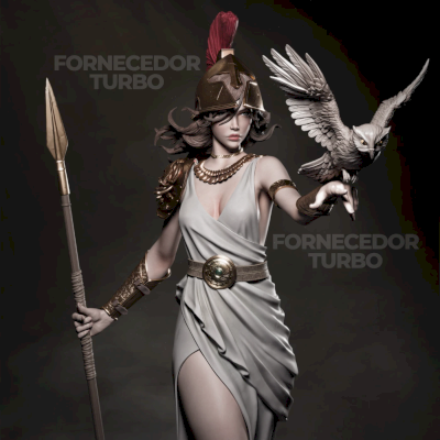 Athena 3D - Arquivo .Stl Para Impressão 3D