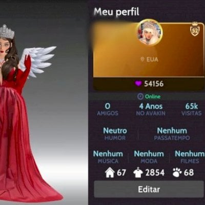 CONTA DE AVAKIN LIFE LEVEL 52