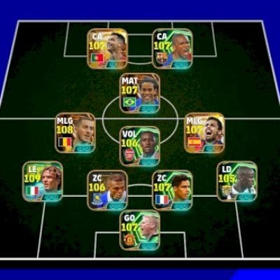 Conta top de efootball mobile com Épicos e Big Times !! 3317