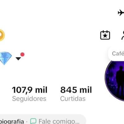 Conta TikTok com 107K