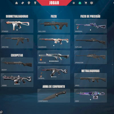 Conta lv 37, 17 skins de arma