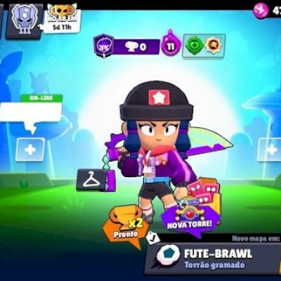 Conta de brawl e clash avançada