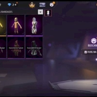 CONTA FF LVL 63| UMP TRIBUTADA + 285 PEITORAIS (LEIA DESCRIÇÃO)