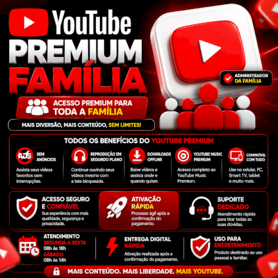 Mais liberdade para assistir seus vídeos favoritos com recursos premium e experi