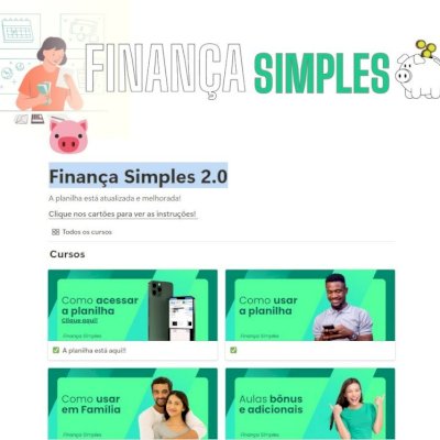 Planilha financeiro