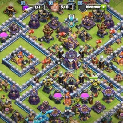 CLASH OF CLANS CV15 ANTIGA DISPONÍVEL !!