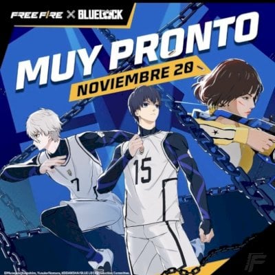 ⚡️ Conta Free Fire com Pacote Blue Lock