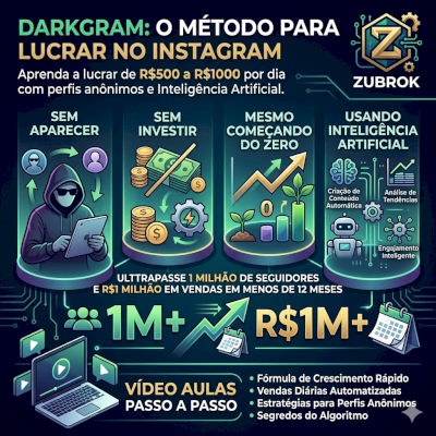 Lucre com o Instagram - Darkgram