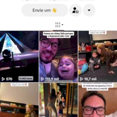 Vendo conta do tik Tok bem engajada