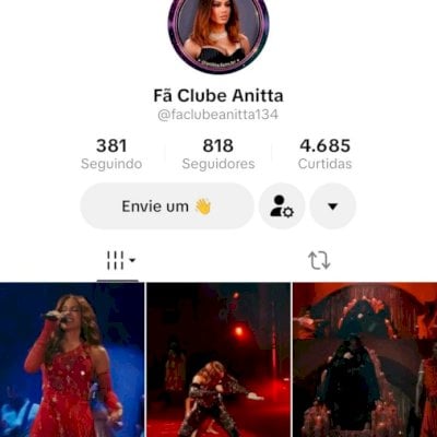 Vendo conta do tik Tok