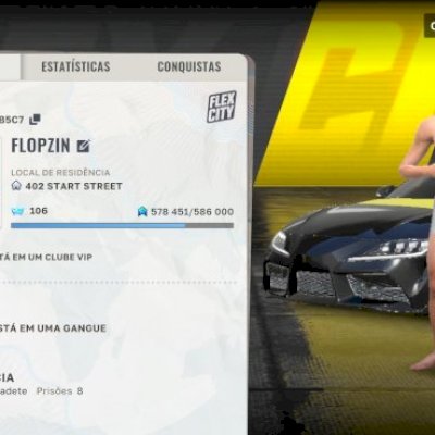 Conta Flex City - Level 106 + Rosetti X