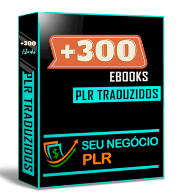 PLR +300 Ebooks completos todas as áreas