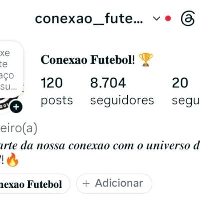Conta Instagram Futebol 9K - Video