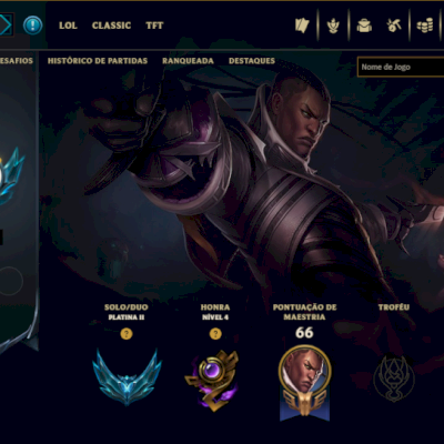Conta Platina II - LVL 43 - Acesso Total - 13k Essencia Azul