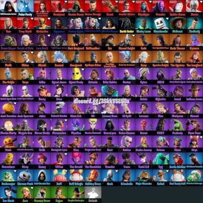 conta fortnite com 950vbucks 138 skins